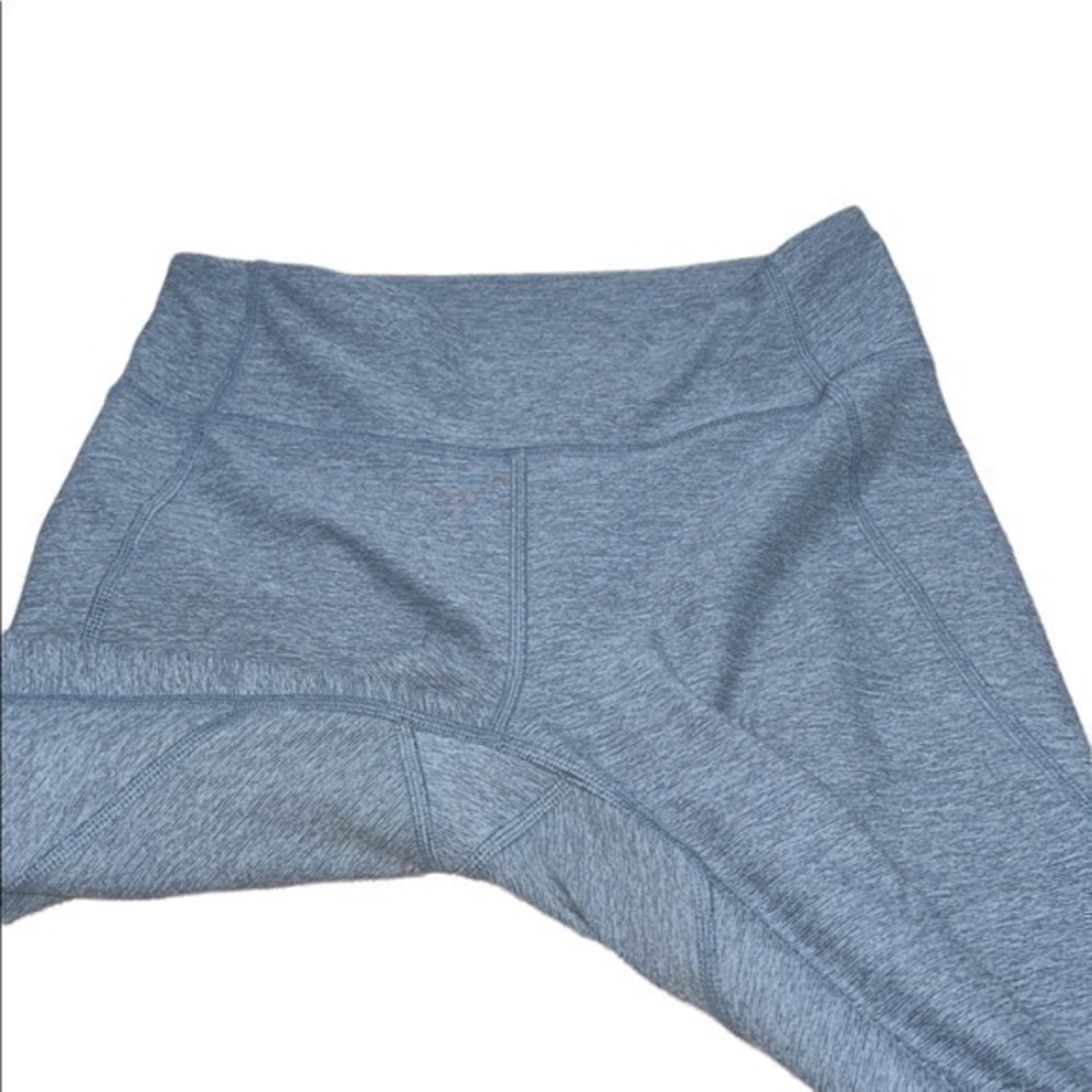 Outdoor Voices Warm Up Heather Blue Athletic 7/8 Leggings - Picture 5 of 10